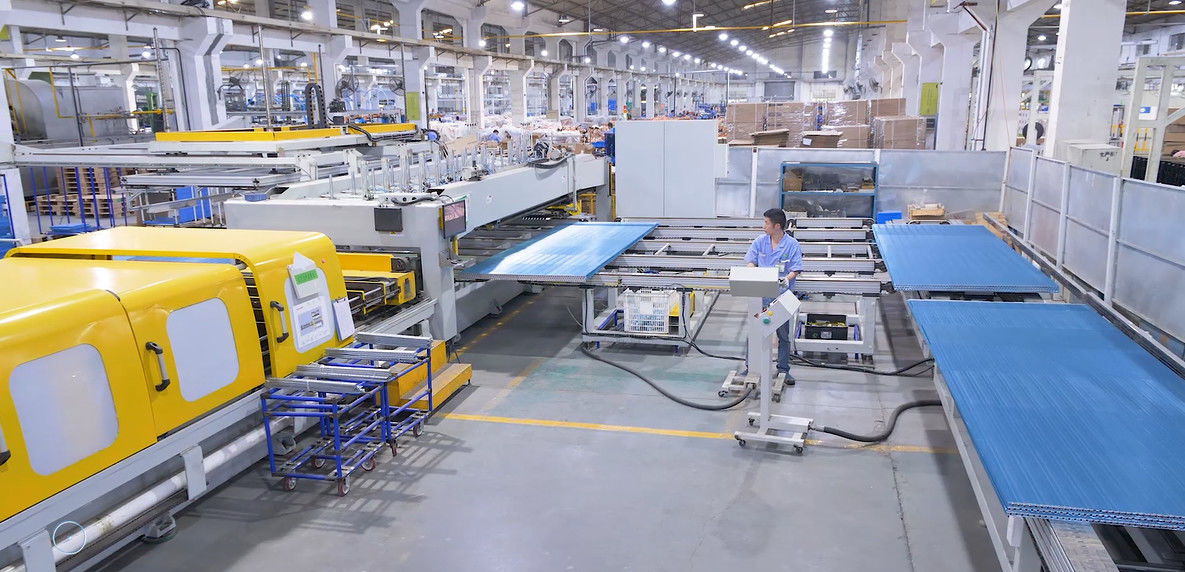 Henan Hongtai HVAC Equipment Co., Ltd. 제조업체의 생산 라인