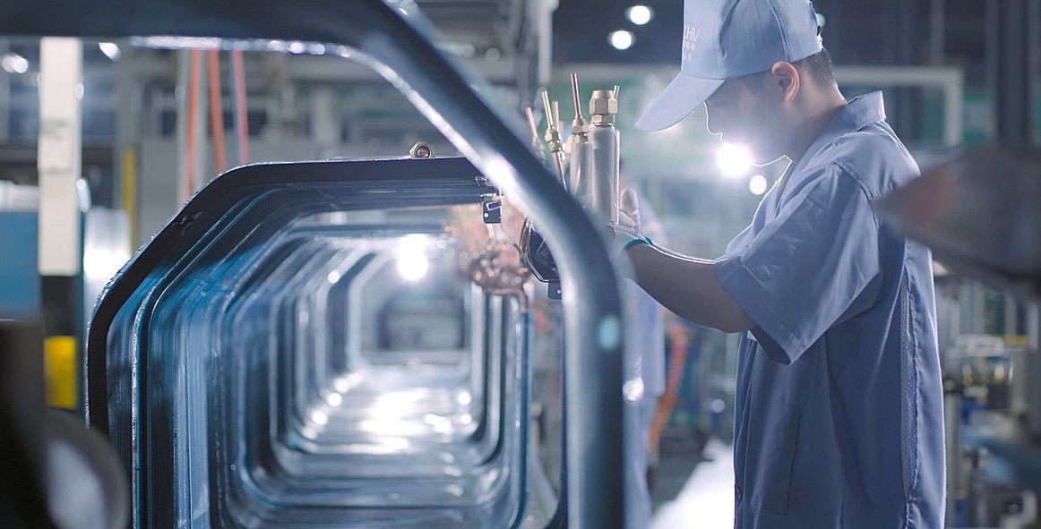 Henan Hongtai HVAC Equipment Co., Ltd. 제조업체의 생산 라인