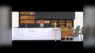 Midea 4방향 카세트 실내기 | CoolSurround 360° 공기 흐름 시각화