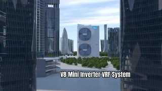 초소형 V8 미니 VRF 시스템 | 현대 빌라를 위한 강력한 편안함